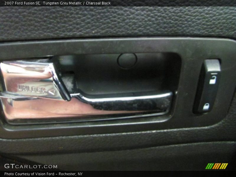 Tungsten Grey Metallic / Charcoal Black 2007 Ford Fusion SE