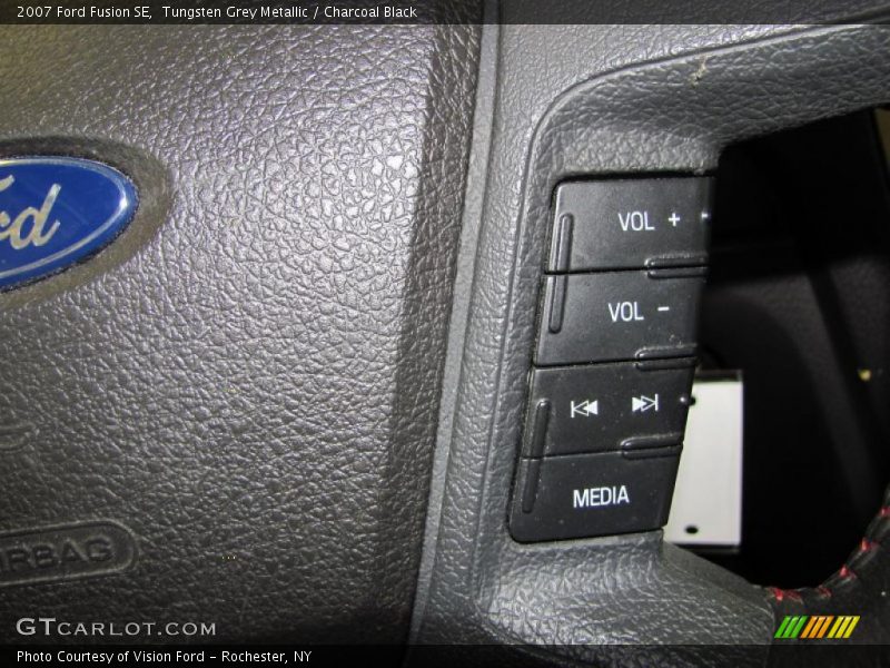 Tungsten Grey Metallic / Charcoal Black 2007 Ford Fusion SE