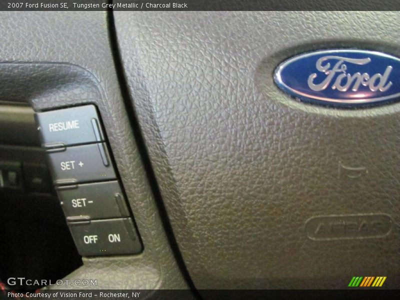 Tungsten Grey Metallic / Charcoal Black 2007 Ford Fusion SE