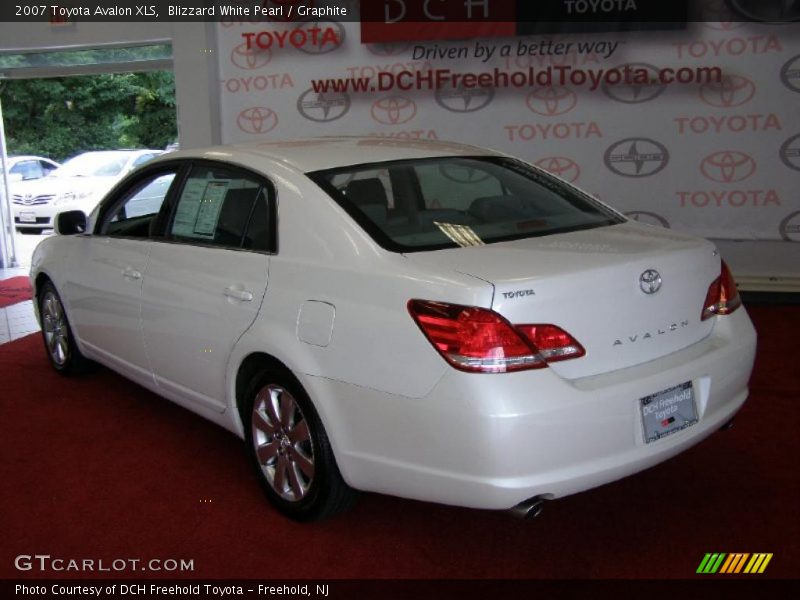 Blizzard White Pearl / Graphite 2007 Toyota Avalon XLS