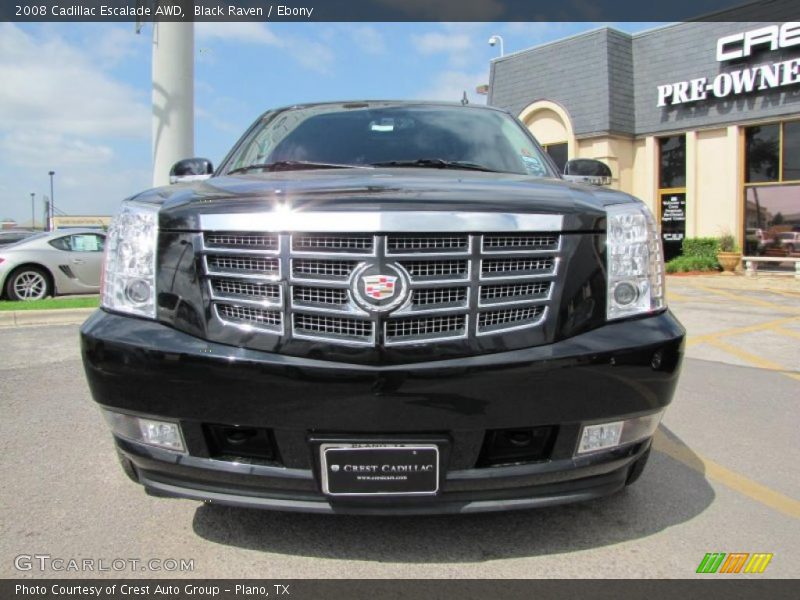 Black Raven / Ebony 2008 Cadillac Escalade AWD