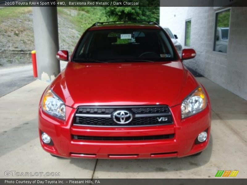 Barcelona Red Metallic / Dark Charcoal 2010 Toyota RAV4 Sport V6 4WD