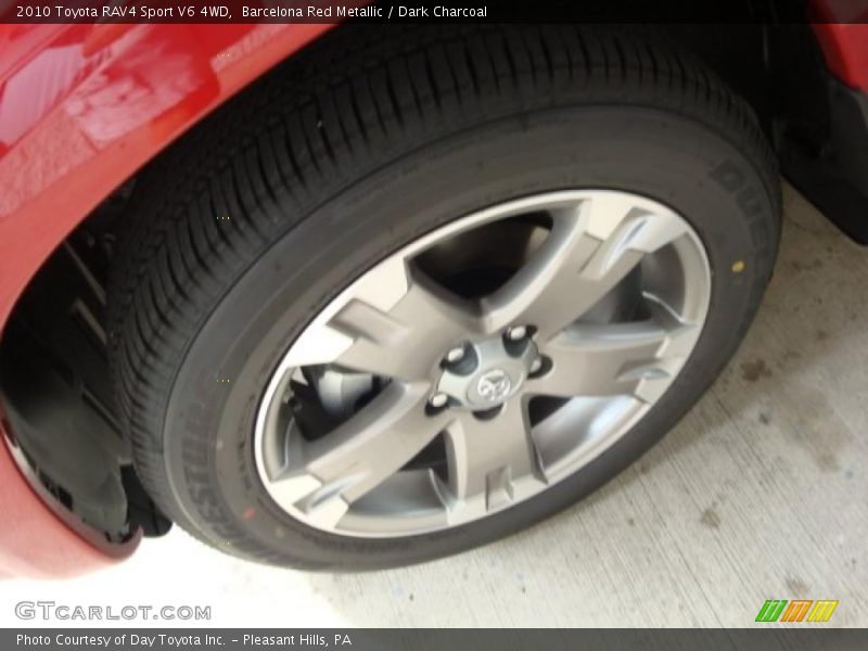 Barcelona Red Metallic / Dark Charcoal 2010 Toyota RAV4 Sport V6 4WD