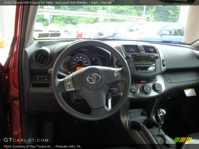 Barcelona Red Metallic / Dark Charcoal 2010 Toyota RAV4 Sport V6 4WD
