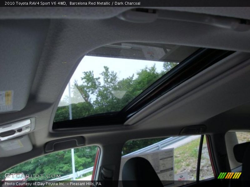 Barcelona Red Metallic / Dark Charcoal 2010 Toyota RAV4 Sport V6 4WD