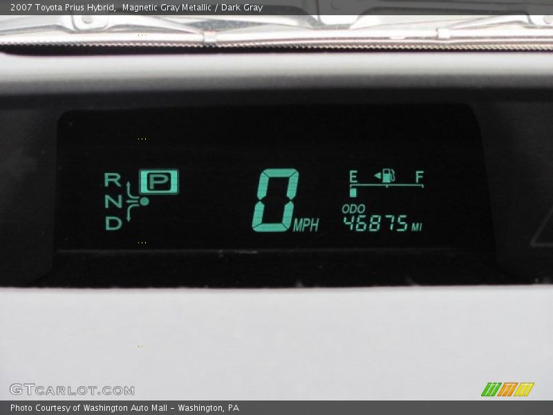 Magnetic Gray Metallic / Dark Gray 2007 Toyota Prius Hybrid