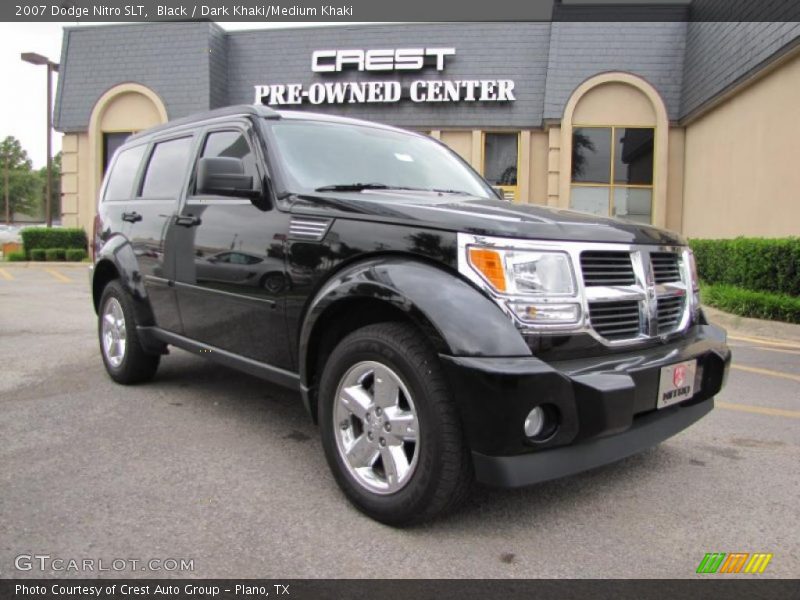 Black / Dark Khaki/Medium Khaki 2007 Dodge Nitro SLT