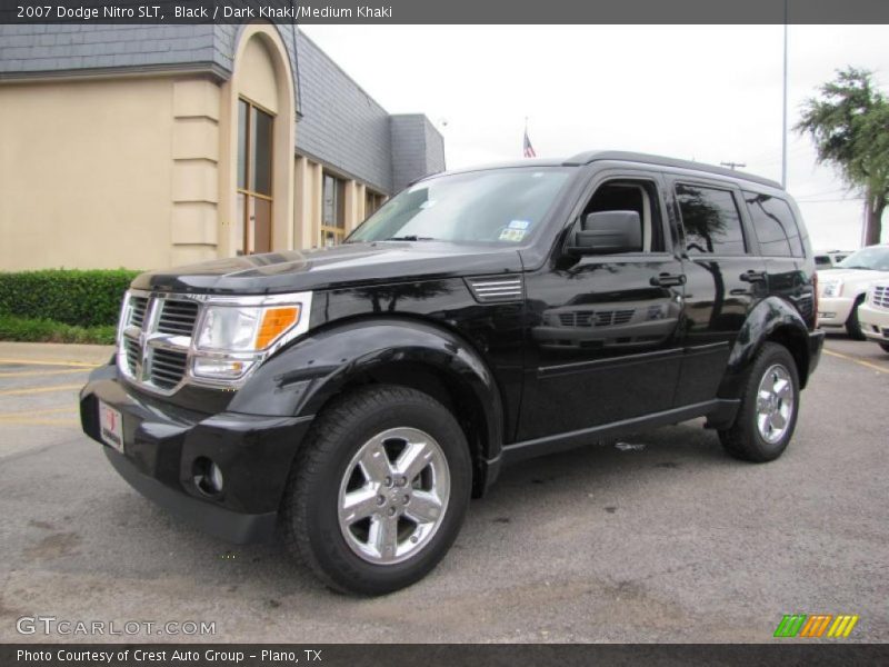 Black / Dark Khaki/Medium Khaki 2007 Dodge Nitro SLT