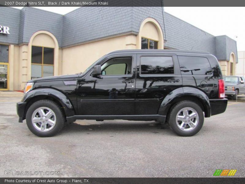 Black / Dark Khaki/Medium Khaki 2007 Dodge Nitro SLT