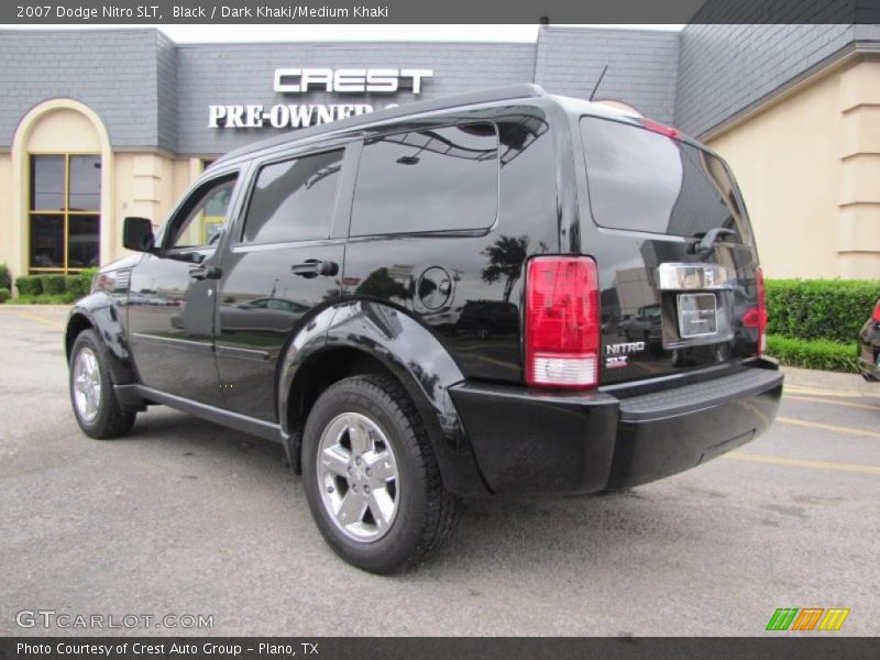 Black / Dark Khaki/Medium Khaki 2007 Dodge Nitro SLT