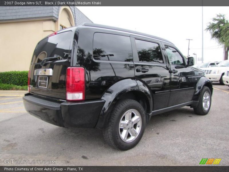 Black / Dark Khaki/Medium Khaki 2007 Dodge Nitro SLT