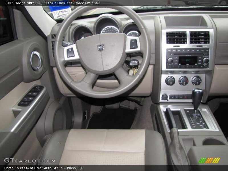Black / Dark Khaki/Medium Khaki 2007 Dodge Nitro SLT