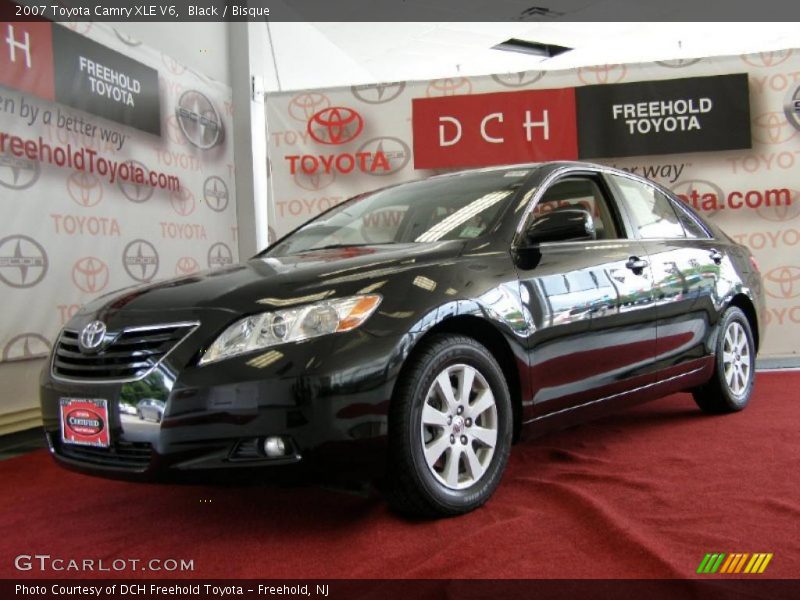 Black / Bisque 2007 Toyota Camry XLE V6