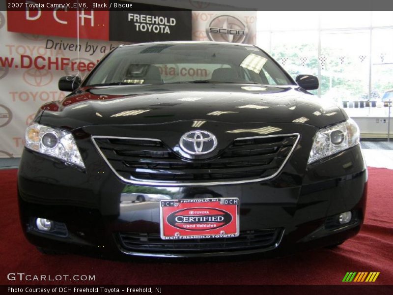 Black / Bisque 2007 Toyota Camry XLE V6