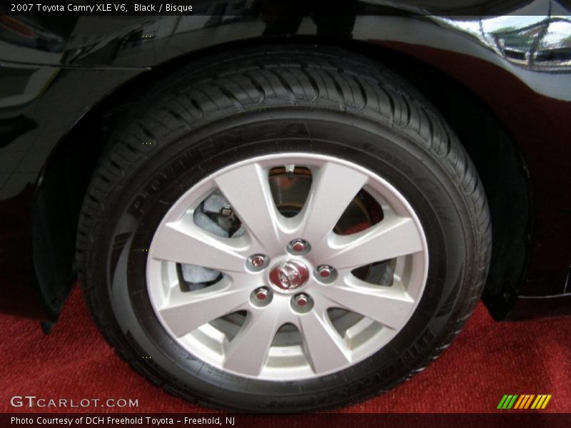 Black / Bisque 2007 Toyota Camry XLE V6