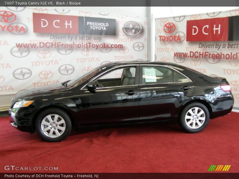 Black / Bisque 2007 Toyota Camry XLE V6