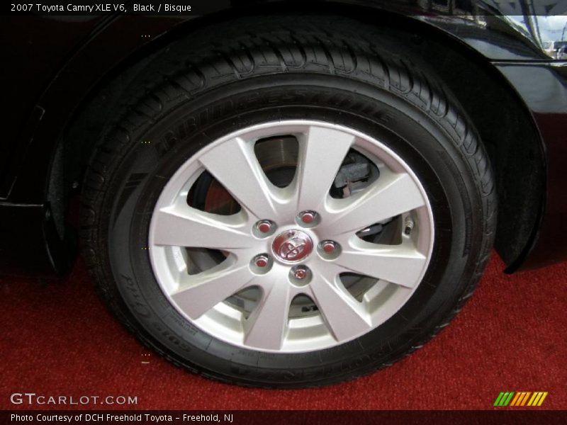 Black / Bisque 2007 Toyota Camry XLE V6