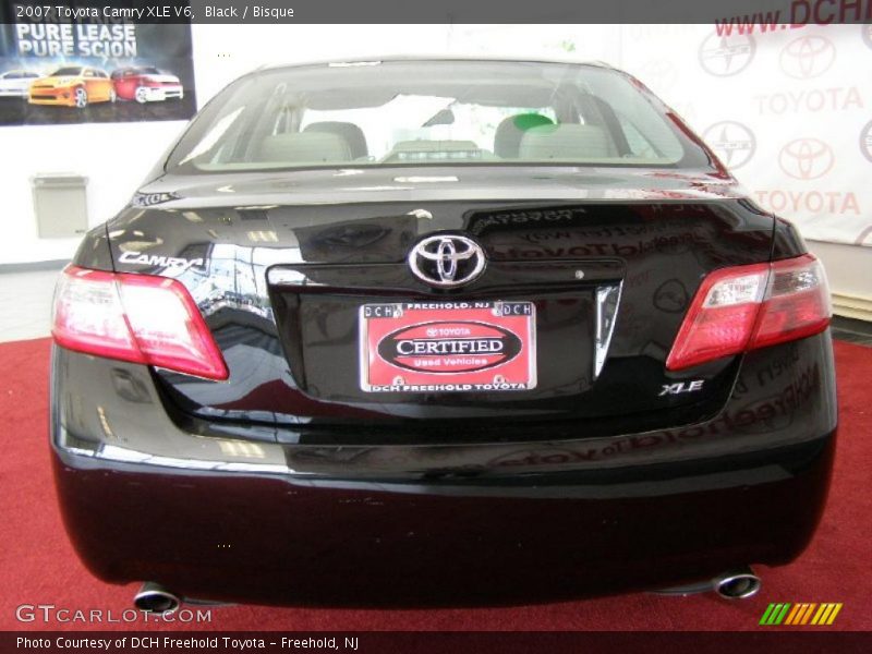 Black / Bisque 2007 Toyota Camry XLE V6