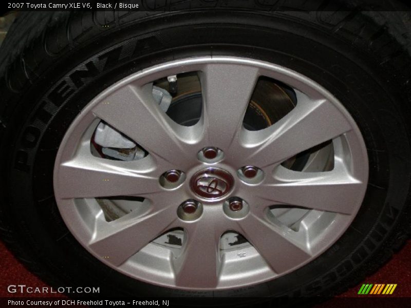 Black / Bisque 2007 Toyota Camry XLE V6