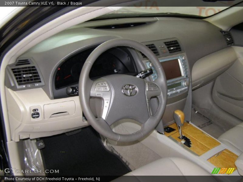 Black / Bisque 2007 Toyota Camry XLE V6