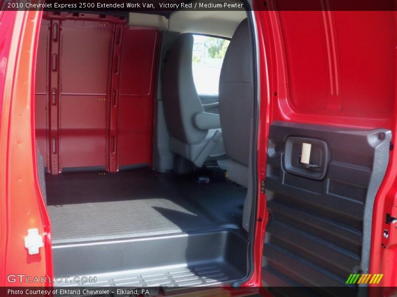 Victory Red / Medium Pewter 2010 Chevrolet Express 2500 Extended Work Van