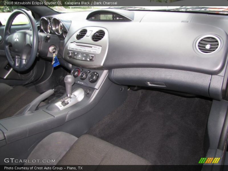 Kalapana Black / Dark Charcoal 2008 Mitsubishi Eclipse Spyder GS