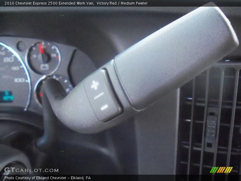 Victory Red / Medium Pewter 2010 Chevrolet Express 2500 Extended Work Van