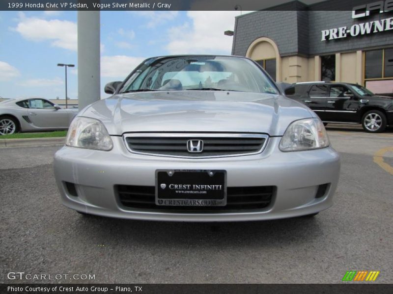 Vogue Silver Metallic / Gray 1999 Honda Civic VP Sedan