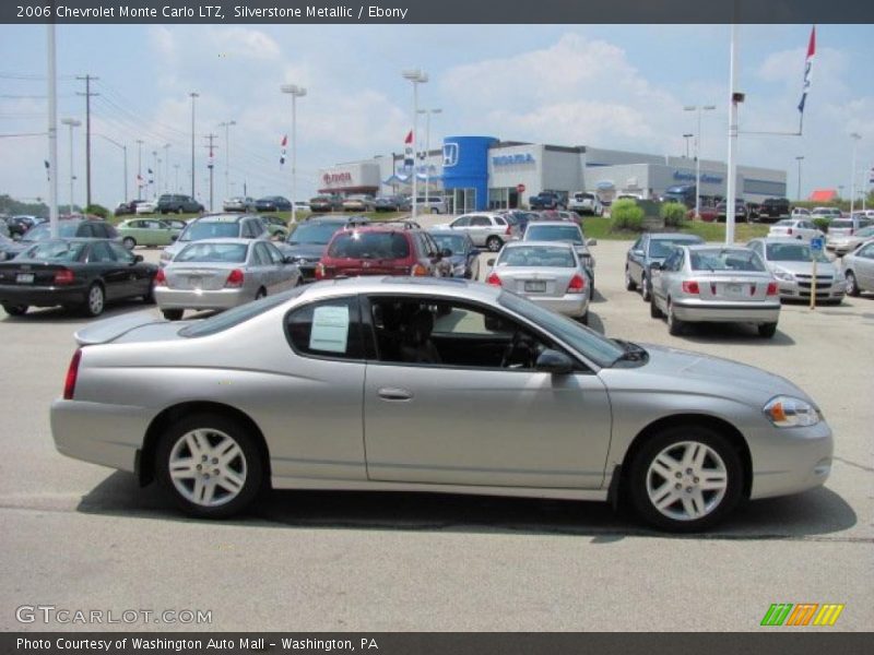Silverstone Metallic / Ebony 2006 Chevrolet Monte Carlo LTZ