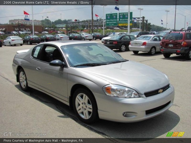 Silverstone Metallic / Ebony 2006 Chevrolet Monte Carlo LTZ