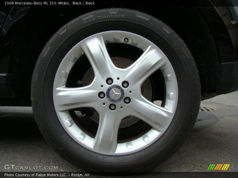 Black / Black 2008 Mercedes-Benz ML 350 4Matic
