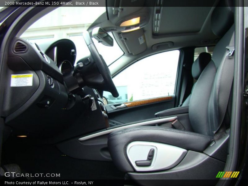 Black / Black 2008 Mercedes-Benz ML 350 4Matic