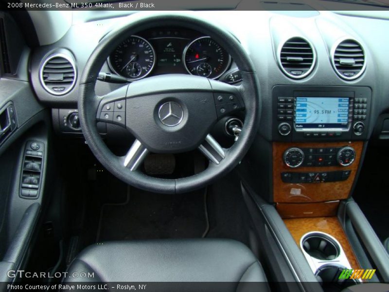 Black / Black 2008 Mercedes-Benz ML 350 4Matic