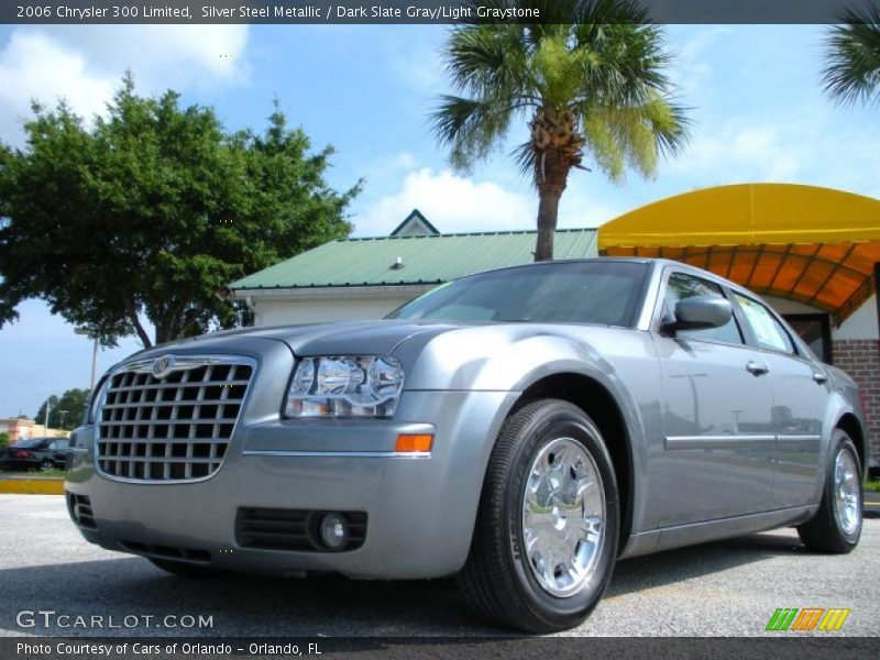 Silver Steel Metallic / Dark Slate Gray/Light Graystone 2006 Chrysler 300 Limited
