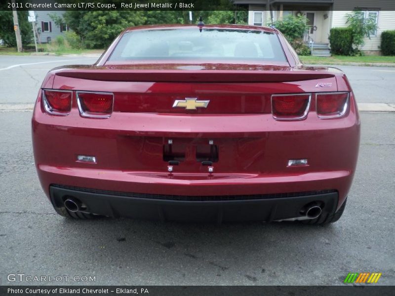 Red Jewel Metallic / Black 2011 Chevrolet Camaro LT/RS Coupe