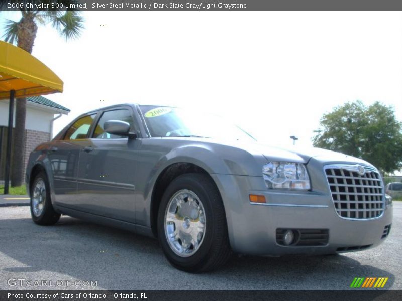 Silver Steel Metallic / Dark Slate Gray/Light Graystone 2006 Chrysler 300 Limited
