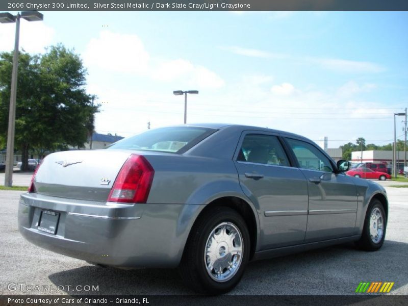 Silver Steel Metallic / Dark Slate Gray/Light Graystone 2006 Chrysler 300 Limited