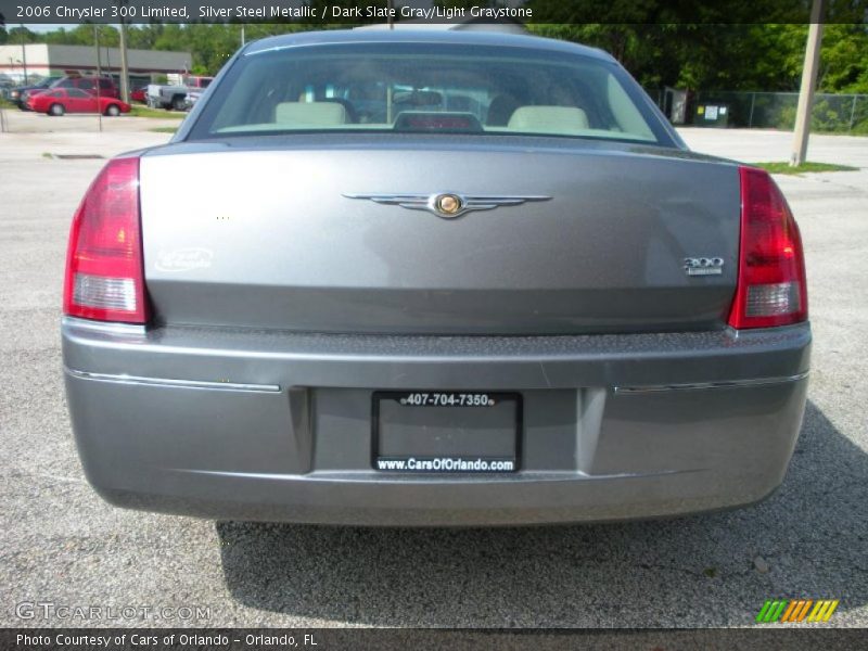 Silver Steel Metallic / Dark Slate Gray/Light Graystone 2006 Chrysler 300 Limited