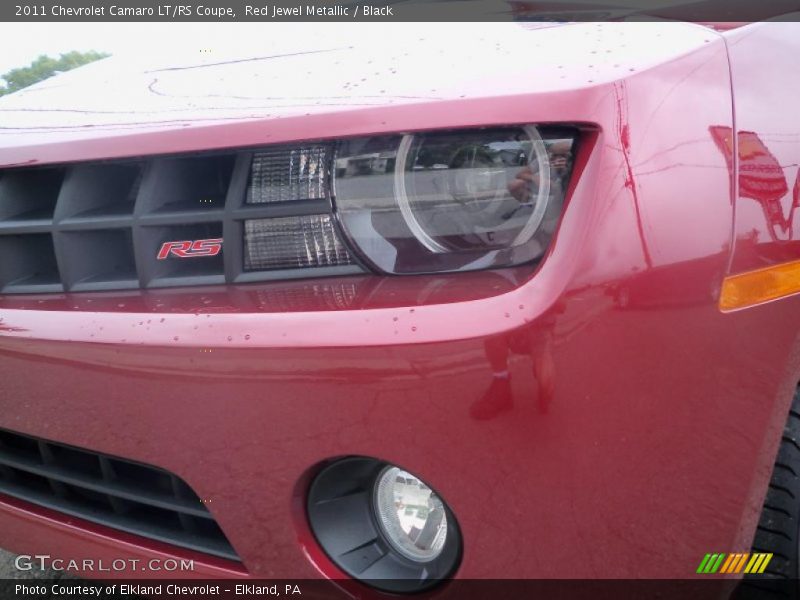 Red Jewel Metallic / Black 2011 Chevrolet Camaro LT/RS Coupe