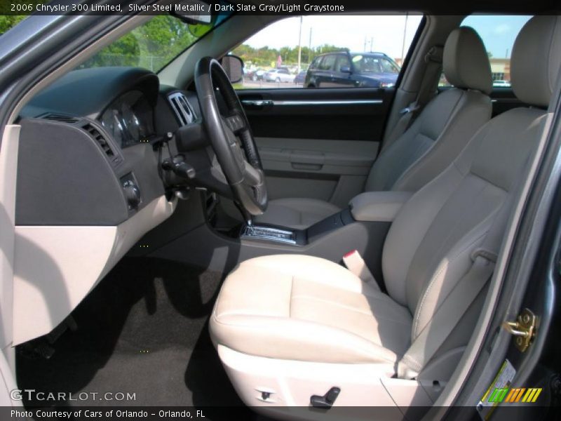 Silver Steel Metallic / Dark Slate Gray/Light Graystone 2006 Chrysler 300 Limited