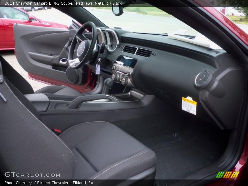 Red Jewel Metallic / Black 2011 Chevrolet Camaro LT/RS Coupe
