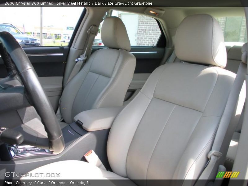 Silver Steel Metallic / Dark Slate Gray/Light Graystone 2006 Chrysler 300 Limited