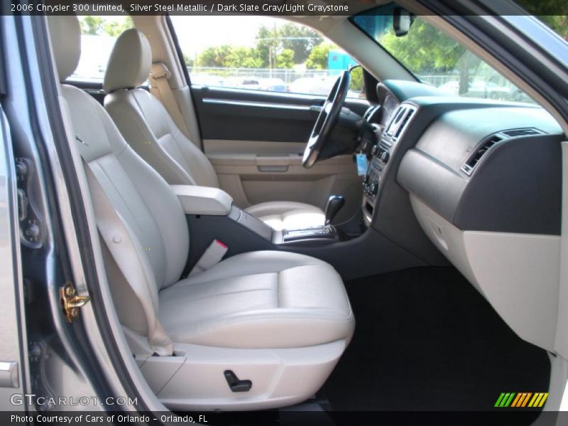 Silver Steel Metallic / Dark Slate Gray/Light Graystone 2006 Chrysler 300 Limited