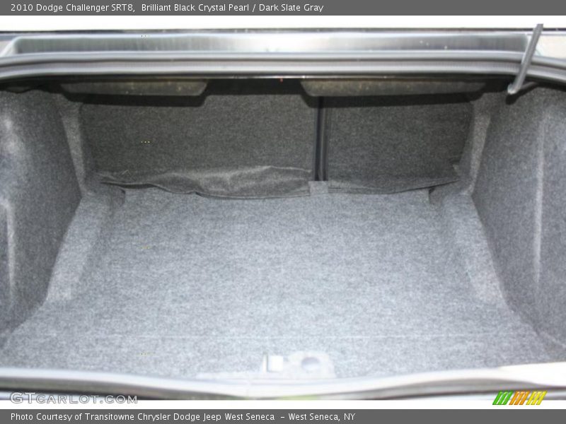 Brilliant Black Crystal Pearl / Dark Slate Gray 2010 Dodge Challenger SRT8
