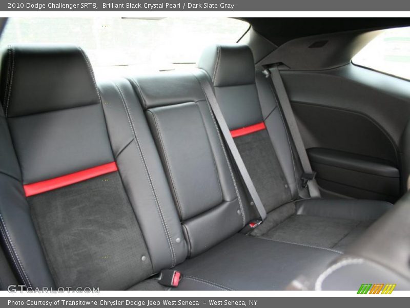 Brilliant Black Crystal Pearl / Dark Slate Gray 2010 Dodge Challenger SRT8