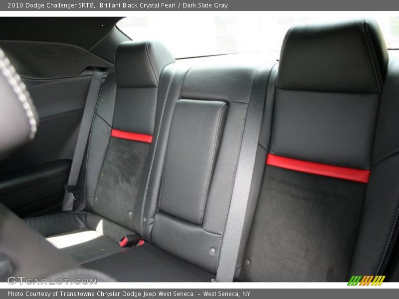 Brilliant Black Crystal Pearl / Dark Slate Gray 2010 Dodge Challenger SRT8