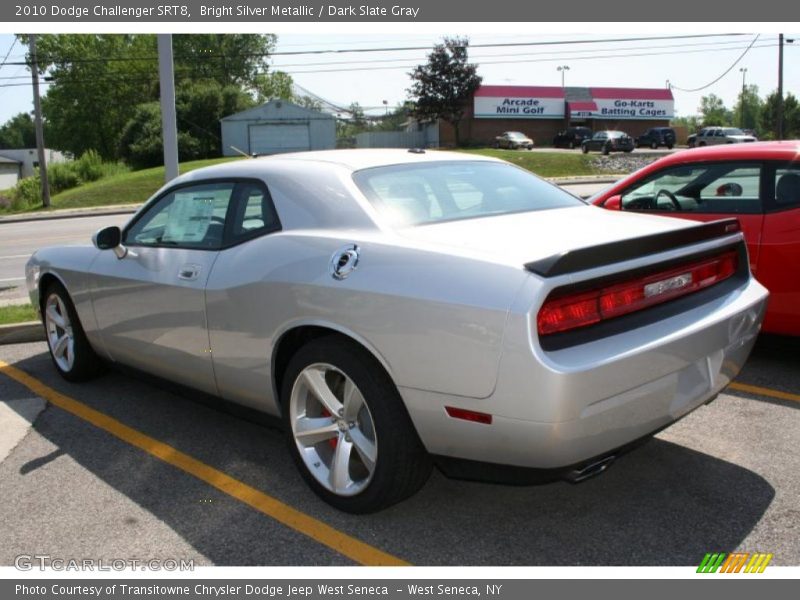Bright Silver Metallic / Dark Slate Gray 2010 Dodge Challenger SRT8
