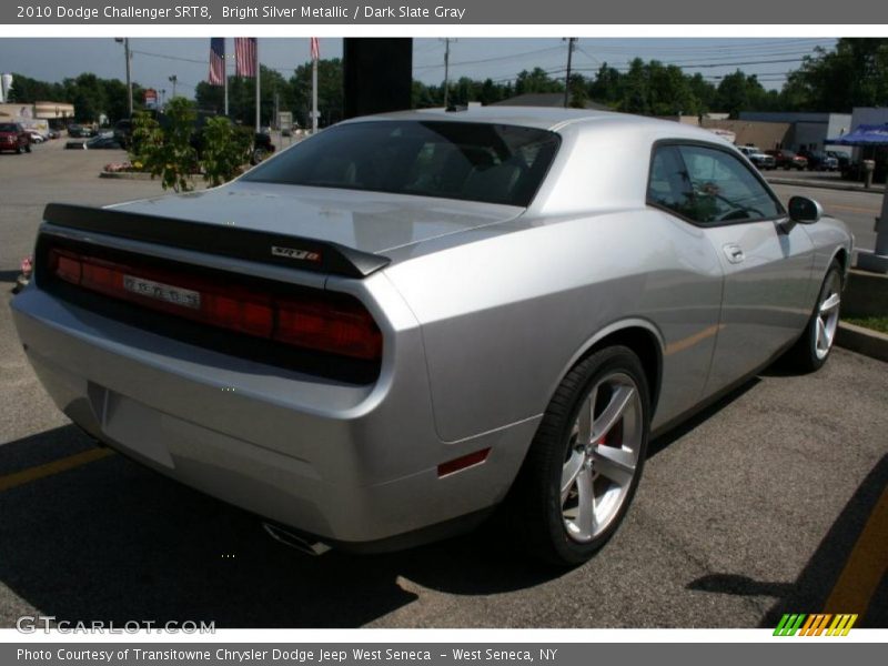 Bright Silver Metallic / Dark Slate Gray 2010 Dodge Challenger SRT8