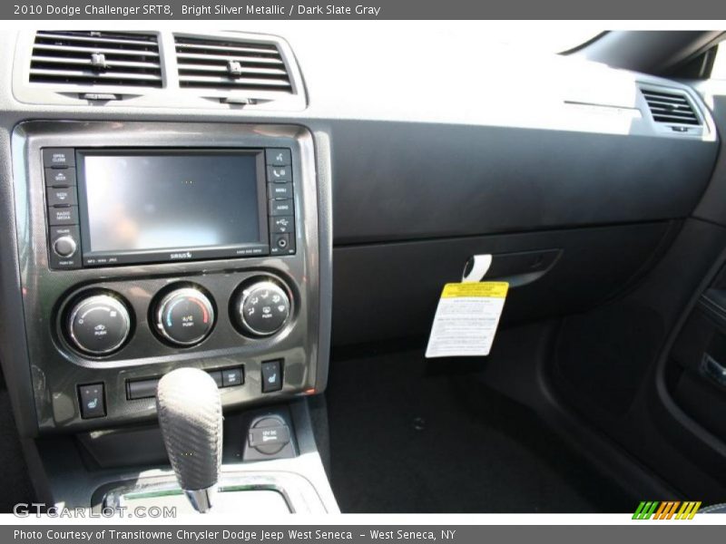Bright Silver Metallic / Dark Slate Gray 2010 Dodge Challenger SRT8