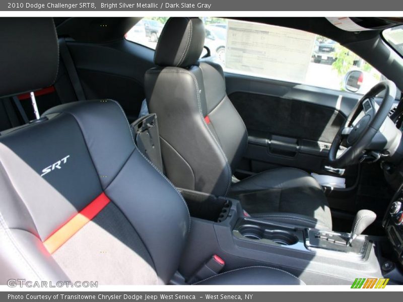 Bright Silver Metallic / Dark Slate Gray 2010 Dodge Challenger SRT8